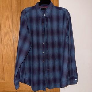 St.John’s Bay men’s shirt long sleeve 100% cotton size Large